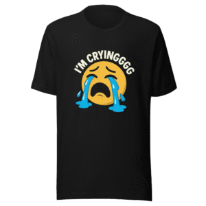 IM CRYINGGG Viral Reaction Meme T-Shirt