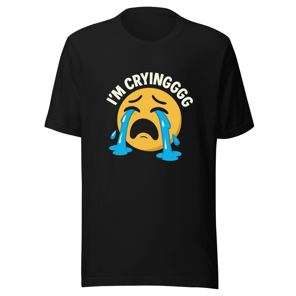 IM CRYINGGG Viral Reaction Meme T-Shirt