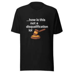 Disqualification Lol Viral Tweet T-Shirt