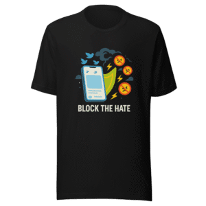 Peaceful Timeline T-Shirt - Block the Hate