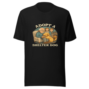 Shelter Dog Companionship Viral Tweet T-Shirt
