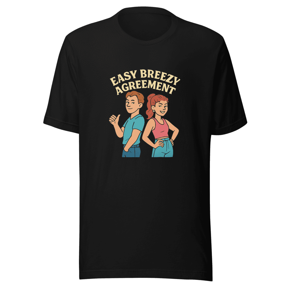 Easy Breezy Agreement Tee Tom Holland Zendaya