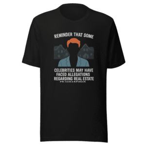 Allegations Graphic Tee Viral Statement Shirt