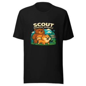 Scout the Pomeranian Guard Dog Viral Tee