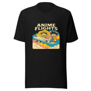 Anime Flights T-Shirt - Crunchyroll Delta Partnership