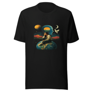 Deep Meaning Pictures T-Shirt Viral Earth Tracker