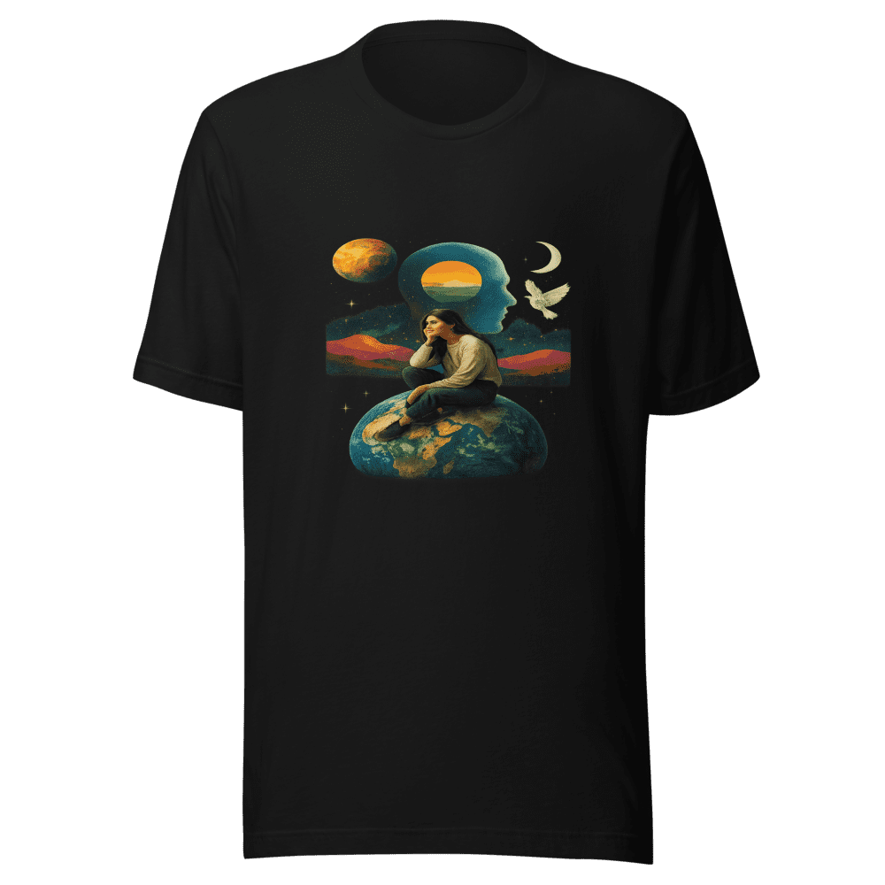 Deep Meaning Pictures T-Shirt Viral Earth Tracker