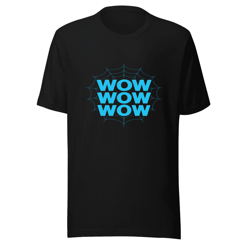 Wow Wow Wow T-Shirt Viral Excitement Tee