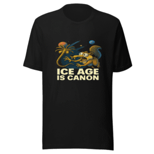 Ice Age Alien Universe Canon Viral Tweet Tee