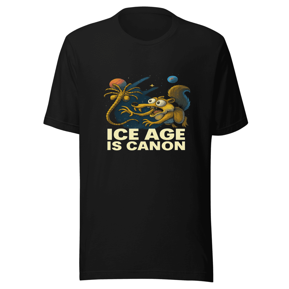 Ice Age Alien Universe Canon Viral Tweet Tee