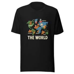 Onion-Worthy Countries T-Shirt Viral List Tee