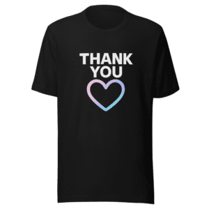 Thank You Graphic Tee - Viral Appreciation Shirt
