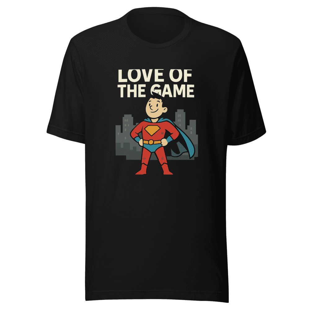 Love of the Game Superhero Costume T-Shirt
