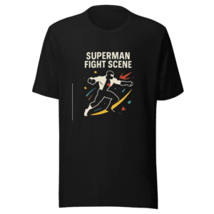 Mr Terrific Superman Fight Scene Viral Tee