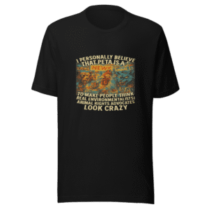 PETA Psyop Conspiracy Trendy T-Shirt
