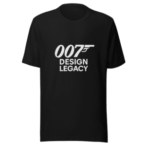 James Bond Logo Tee - Celebrating Design Legacy