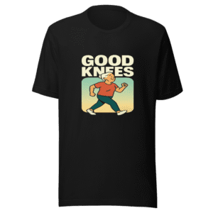 Good Knees Athletic Grandma Viral T-Shirt