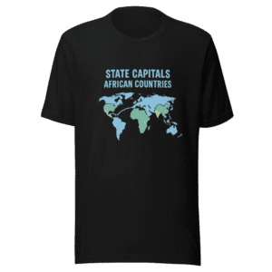 State Capitals African Countries Viral Tweet T-Shirt