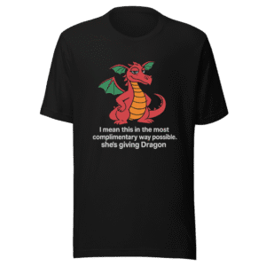 Dragon Shrek Meme Graphic Tee Viral Sensation