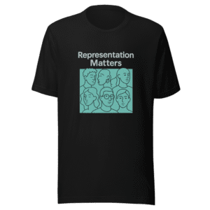 Representation Matters Viral Tweet Unisex Tee