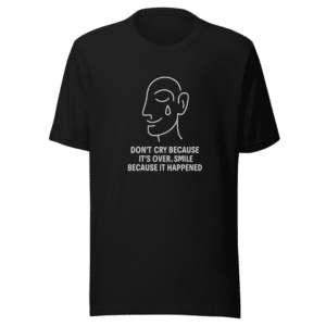 Smile Because It Happened Viral Tee