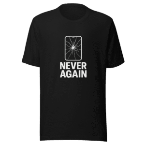 Never Again T-Shirt - Viral Statement Tee