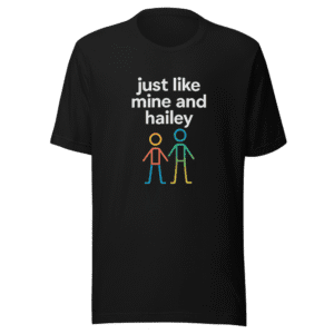 Just Like Mine & Hailey T-Shirt Viral Tweet