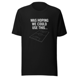 GTFC Pitch Black T-Shirt: Viral Football Meme