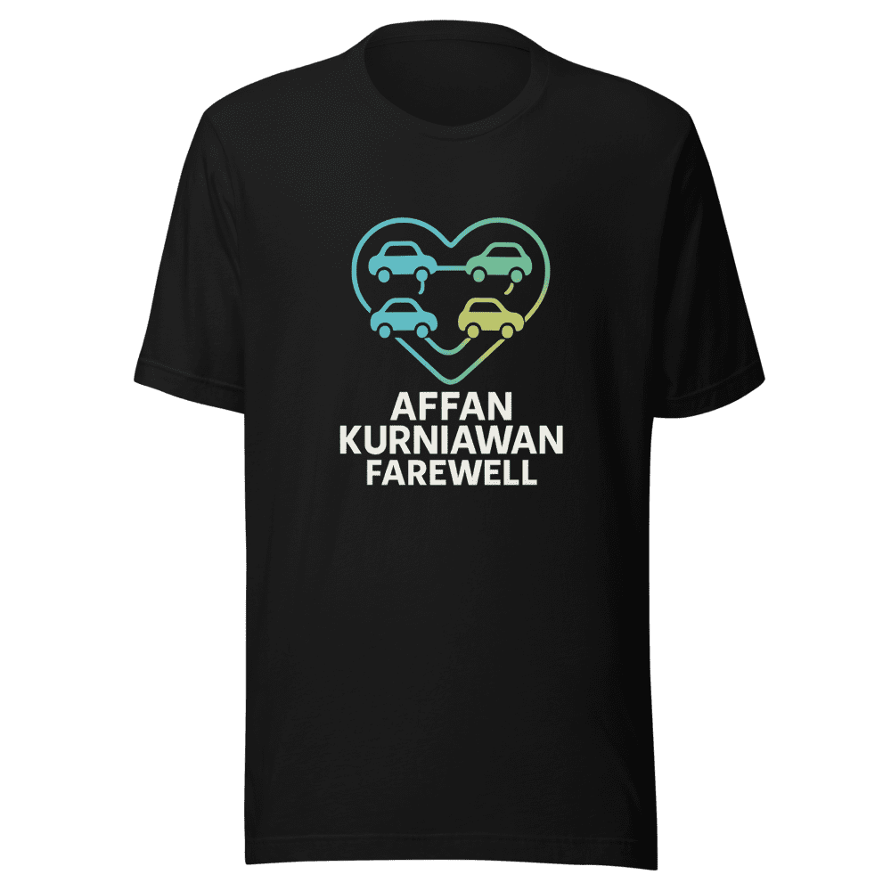 Affan Kurniawan Online Driver Farewell Tee