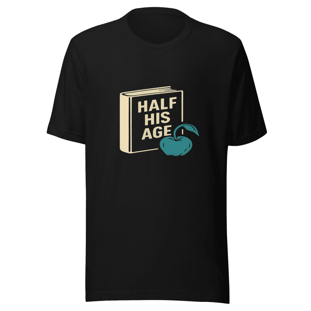 Half His Age Novel Viral Book Tee