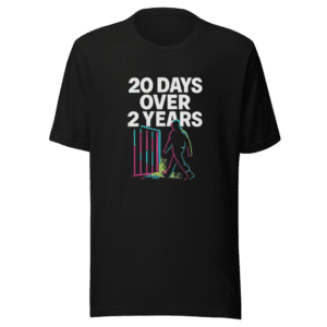 20 Days Over 2 Years Viral T-Shirt