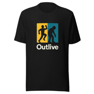 Outlive Funny Political T-Shirt Viral Statement
