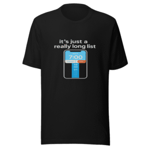 iPhone Alarm Clock Illusion T-Shirt