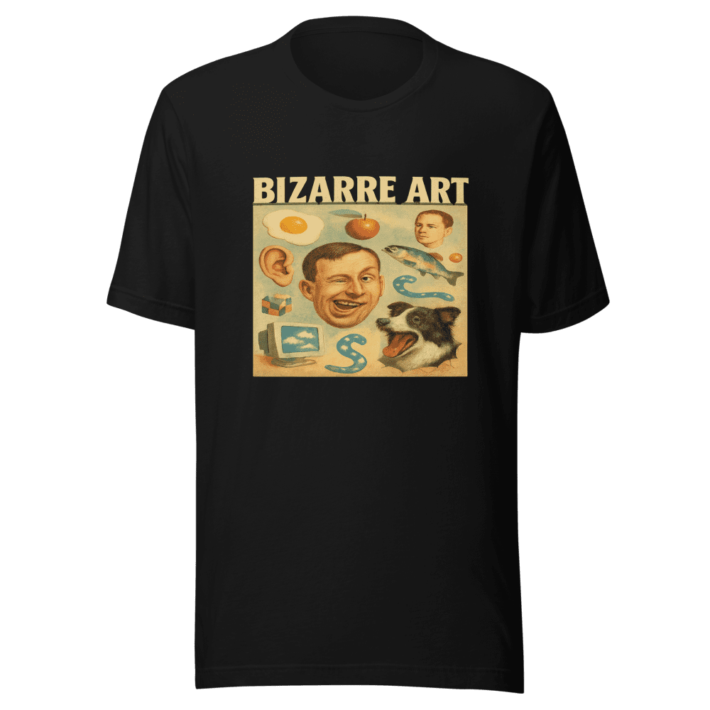 Art with Soul T-Shirt Weird Photoshop Throwback