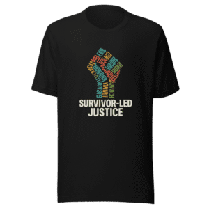 Survivor List T-Shirt - Victims Take Action