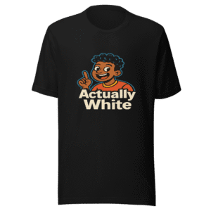 Tired Of Diri Actually White Premium Tee