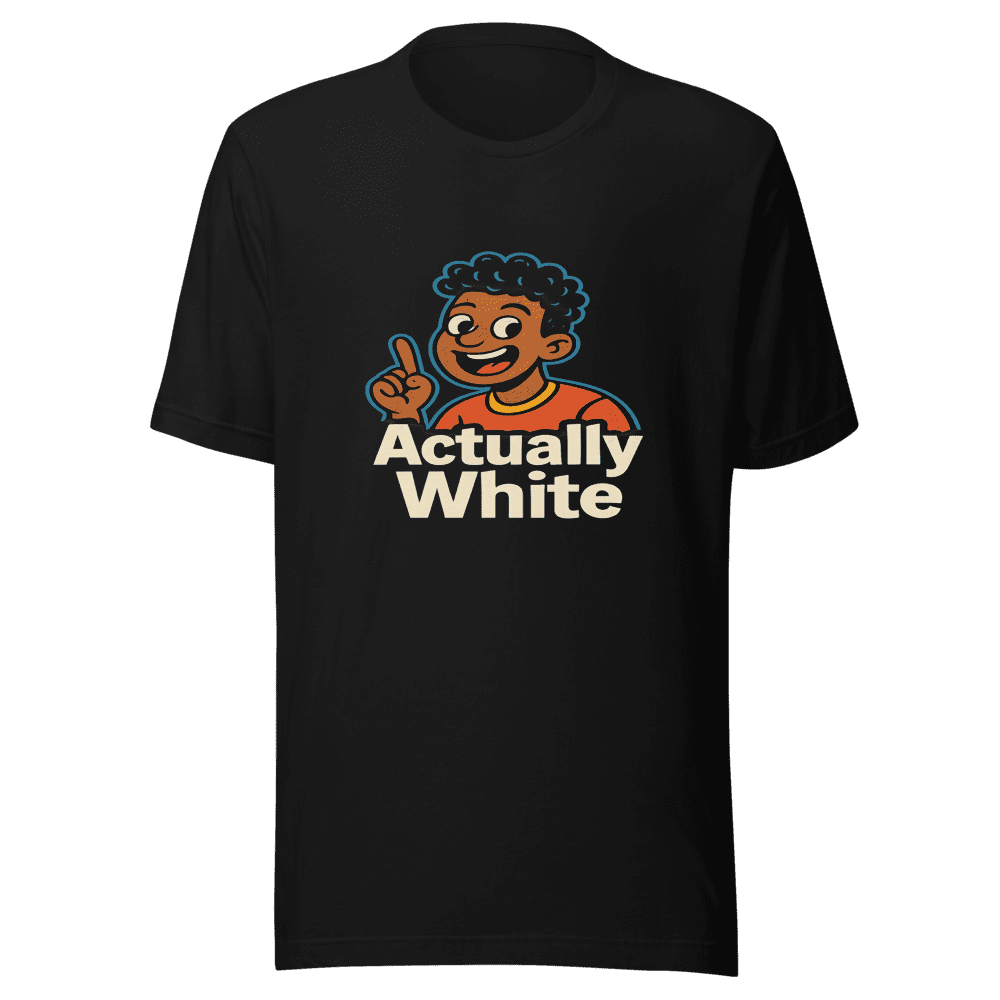 Tired Of Diri Actually White Premium Tee
