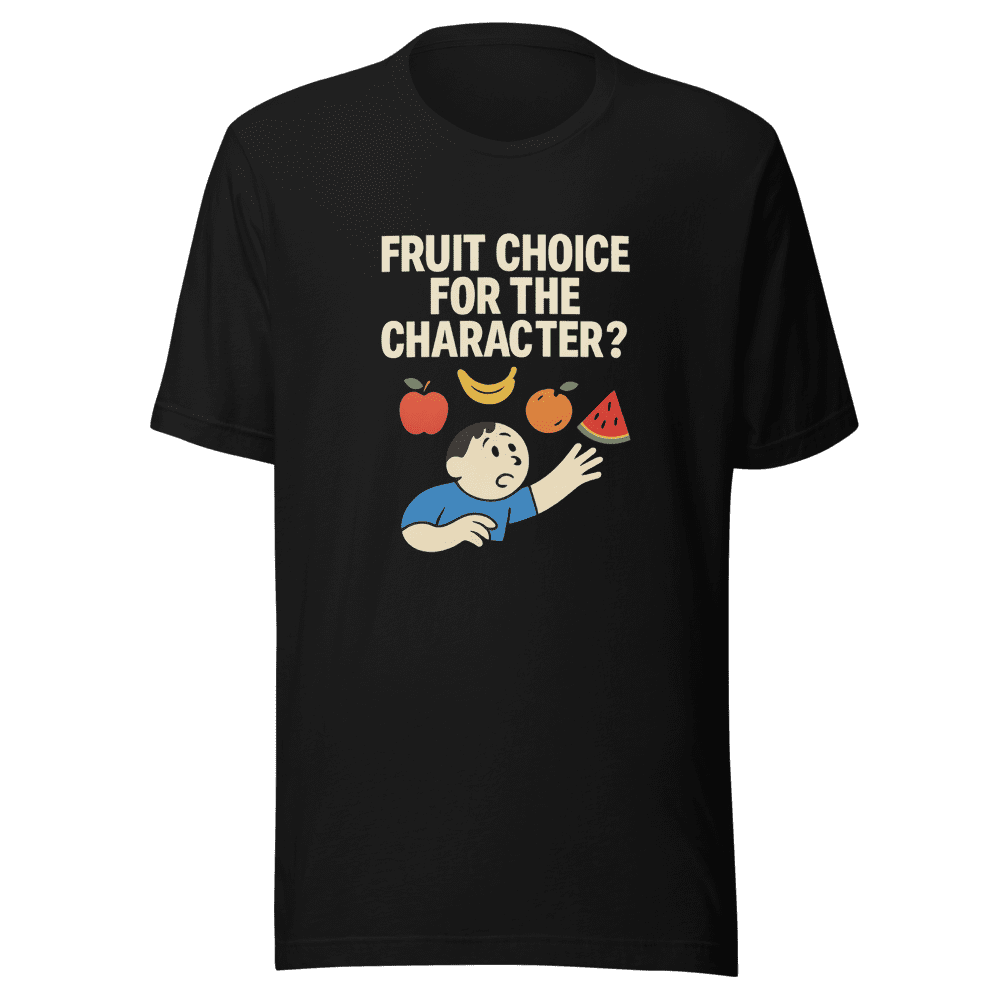 Fruit Choice Character Meme T-Shirt