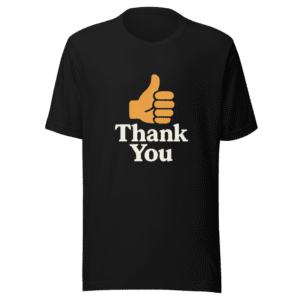 Thank You Graphic Tee Viral Appreciation