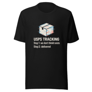 USPS Tracking Funny Viral T-Shirt