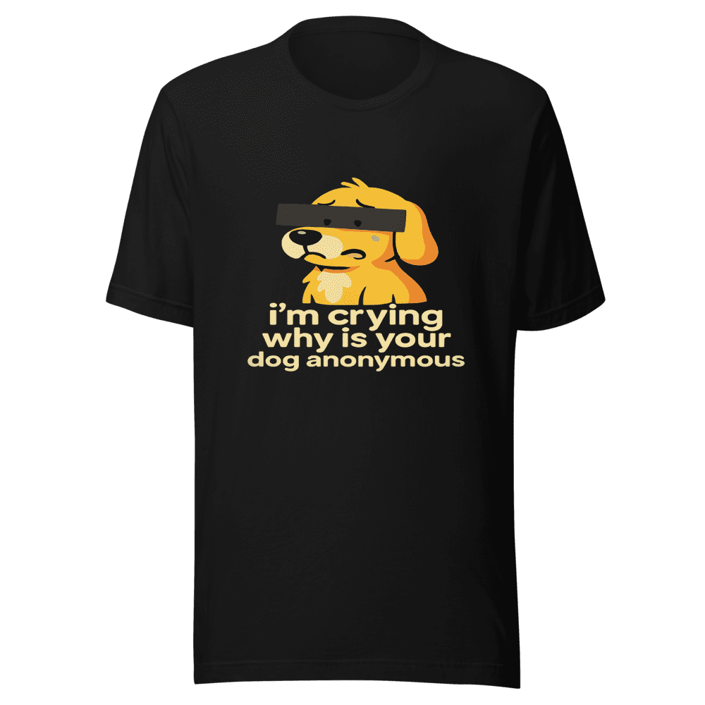 Anonymous Dog Meme Trendy T-Shirt Viral Funny