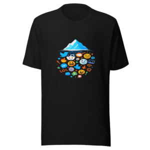Tip of the Iceberg Discourse Trendy T-Shirt
