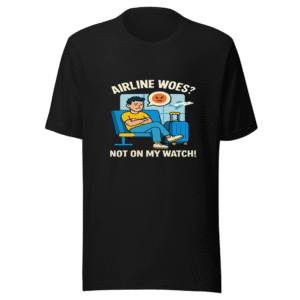 Airline Compensation T-Shirt - Flight Delay Relief