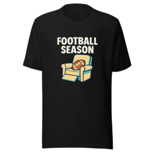 Football Season Recliner T-Shirt Viral Comfort