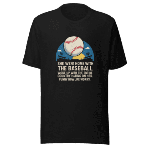 Baseball Home Run Hate T-Shirt Viral Moment