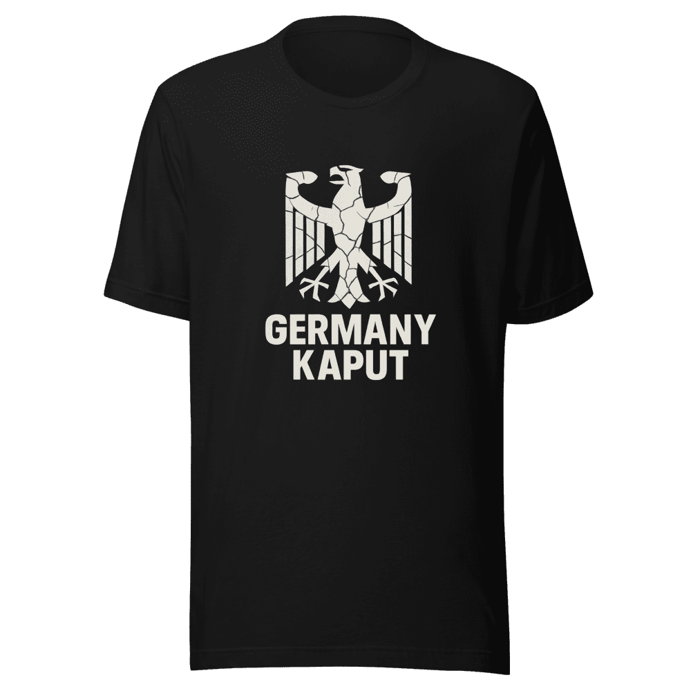 Germany Kaput Trendy Graphic Tee