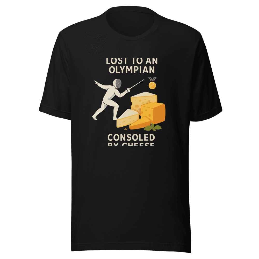 Lost to an Olympian Fencing Tournament Cheese T-Shirt