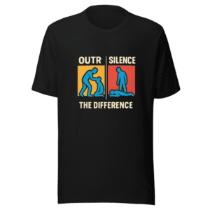 Viral Outrage T-Shirt - Unequal Reactions Graphic Tee