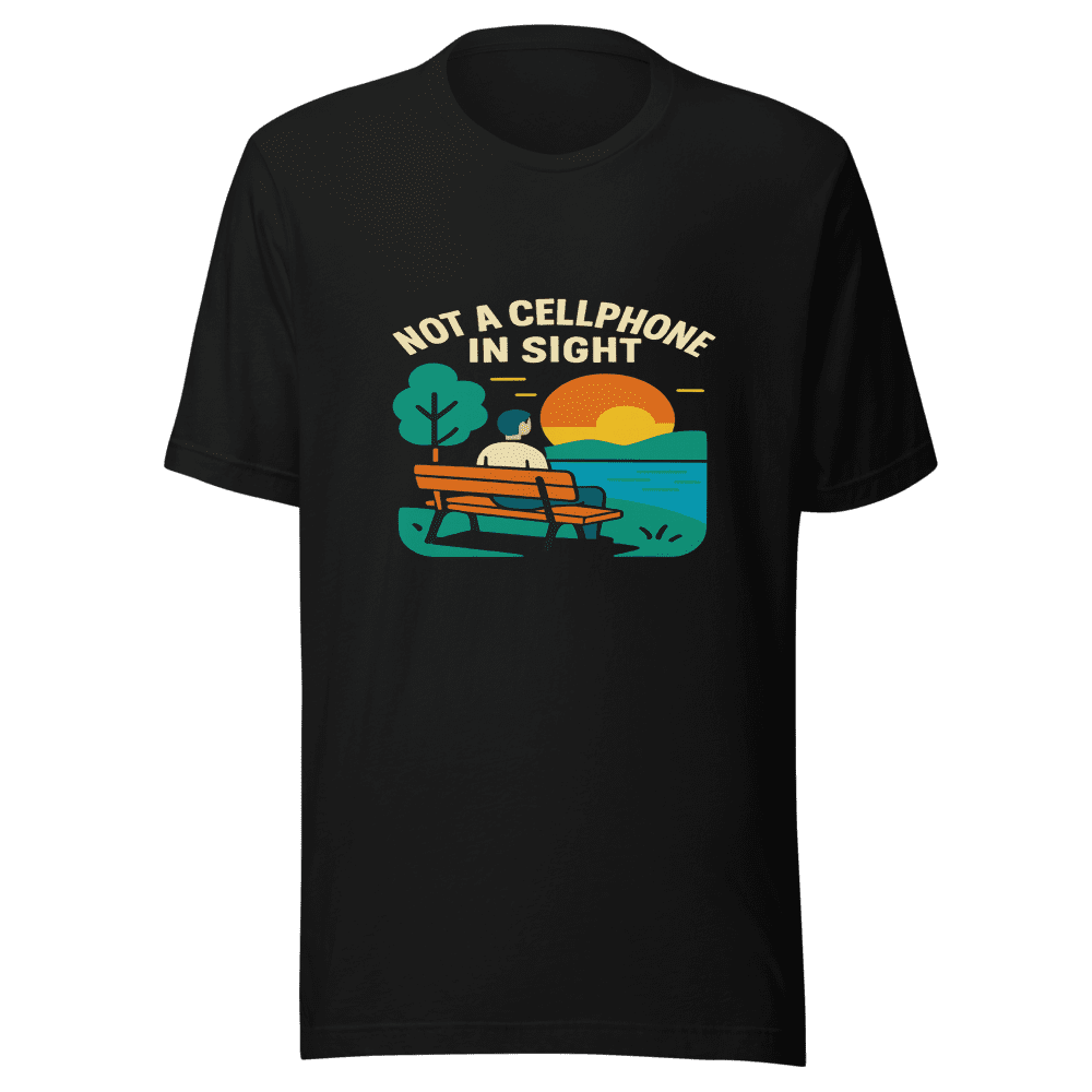 Not A Cellphone In Sight Viral T-Shirt