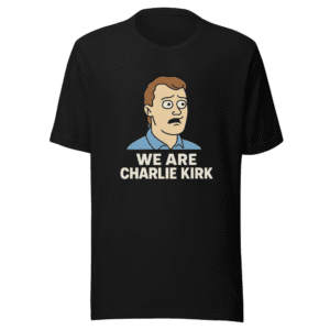 We Are Charlie Kirk South Korea Viral Tee